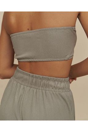 ست بالاتنه و پائین تنه طوسی زنانه بافتنی RaVe Collection - کد 767879746