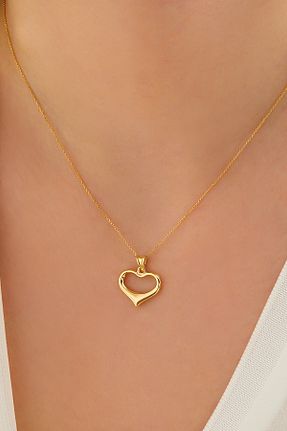 گردنبند طلا طلائی زنانه 14 عیار MİLET KUYUMCULUK - کد 767902401
