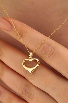 گردنبند طلا طلائی زنانه 14 عیار MİLET KUYUMCULUK - کد 767902401