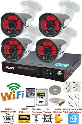 دستگاه ضبط DVR FURY - کد 758731769