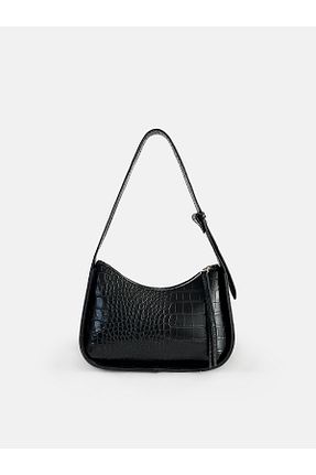 کیف دوشی مشکی زنانه چرم مصنوعی bagbang - کد 768533813