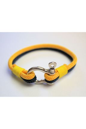 دستبند جواهر زرد زنانه کد 767144725