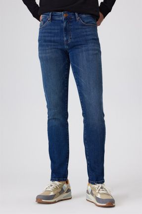 شلوار جین آبی مردانه جین استاندارد کد 767134339
