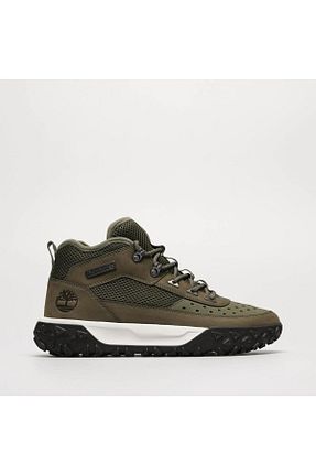 بوت / نیم بوت سبز مردانه چرم خالص Timberland - کد 767778455