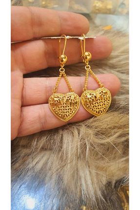 گوشواره استیل (فولاد) طلائی زنانه استیل (فولاد) barisiva gold - کد 767810785