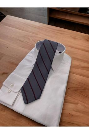 کراوات طوسی مردانه پلی استر Standart کد 768453563