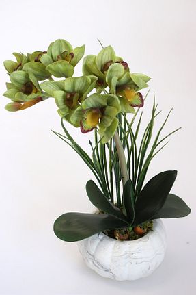 ژاردینیر سفید 10 cm Yapay Çiçek Deposu - کد 37529529