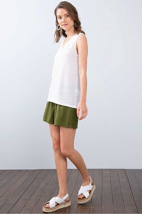 شلوارک و برمودا سبز زنانه پارچه U.S. Polo Assn. - کد 6485561