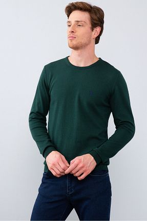 پلیور سبز مردانه ساده U.S. Polo Assn. - کد 31477998