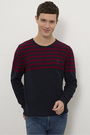 پلیور سرمه ای مردانه ساده U.S. Polo Assn. - کد 54704419