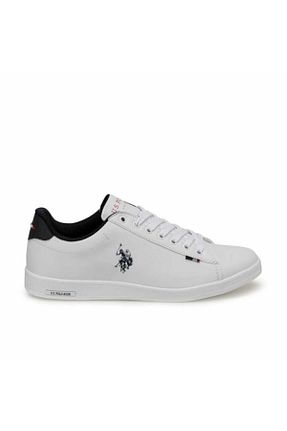 کفش اسنیکر سفید مردانه بند دار U.S. Polo Assn. - کد 234187305