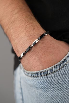 دستبند استیل مردانه فولاد ( استیل ) کد 767018557