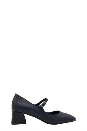 کفش پاشنه بلند کلاسیک مشکی زنانه چرم Moulin Shoes - کد 767202013