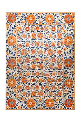 فرش رنگی قابل شستشو Rugs Modern Halı - کد 767229328