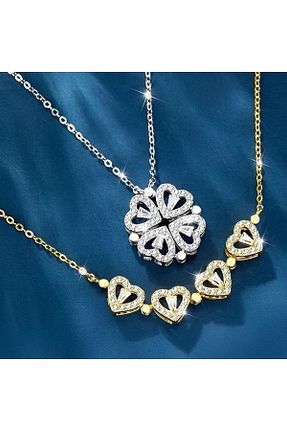 گردنبند استیل ( فولاد ) طلائی زنانه استیل (فولاد) Genel Markalar - کد 716065077