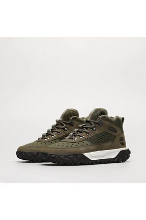 بوت / نیم بوت سبز مردانه چرم خالص Timberland - کد 767778455