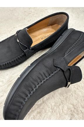 کفش کژوال مشکی مردانه نوبوک پاشنه کوتاه ( 4 - 1 cm ) پاشنه ساده کد 767899087