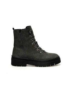 بوت / نیم بوت طوسی زنانه پاشنه تخت U.S. Polo Assn. - کد 768444048