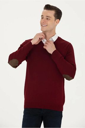 پلیور قهوه ای مردانه ساده U.S. Polo Assn. - کد 768905194
