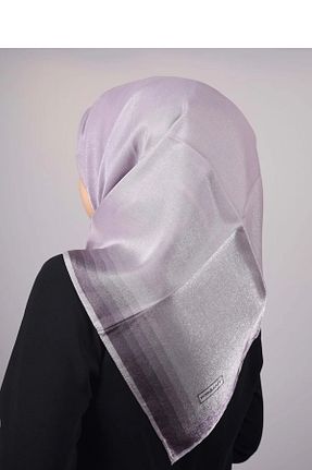 روسری بنفش پلی استر ALLURİNG - کد 769139263