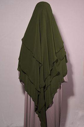روسری سبز شیفون Fashion journey - کد 768828597