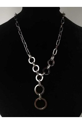 گردنبند استیل ( فولاد ) زنانه استیل (فولاد) Pink Bijuteri - کد 768940160