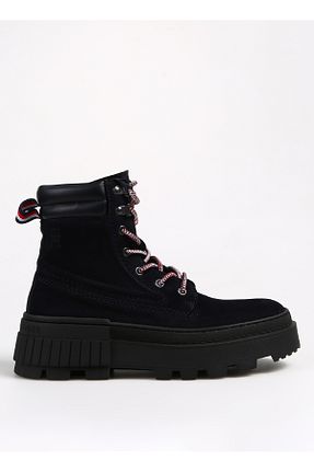 بوت / نیم بوت مشکی مردانه جیر Tommy Hilfiger - کد 769150303