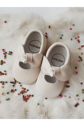 پاپوش نباتی بچه گانه چرم خالص Hodore - کد 341852827