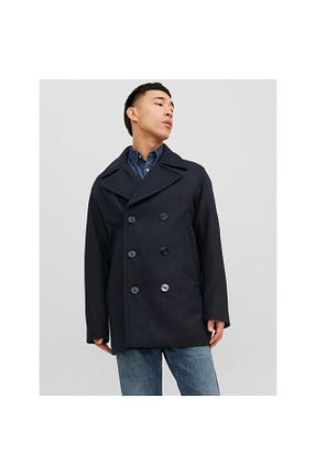 پالتو پشمی سرمه ای مردانه اسلیم Jack & Jones - کد 769670985