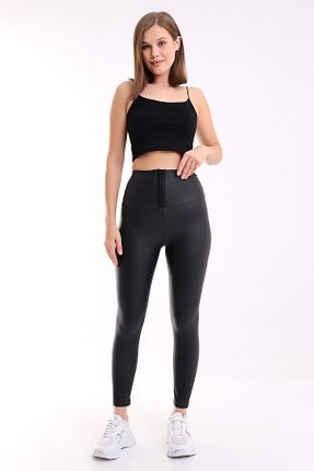 ساق شلواری مشکی زنانه بافتنی Winmoda34 - کد 770082795