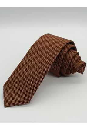کراوات قهوه ای زنانه İnce پلی استر کد 770139055