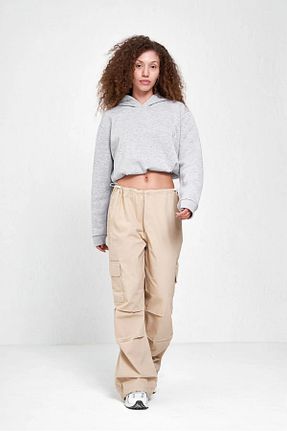 شلوار بژ زنانه پنبه ای AtegeWear - کد 768929253
