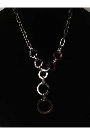گردنبند استیل ( فولاد ) زنانه استیل (فولاد) Pink Bijuteri - کد 768940160