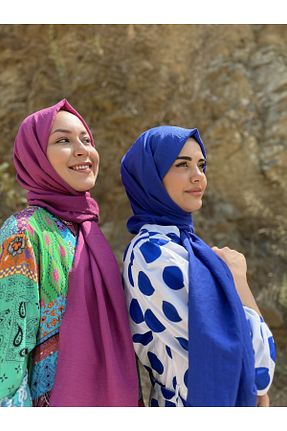 شال صورتی زنانه جاز PEMİRA - کد 768951772