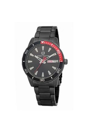 ساعت مچی مشکی مردانه 41-45 میلی متر Sergio Tacchini - کد 34365750