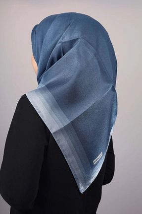 روسری آبی پلی استر ALLURİNG - کد 769928595