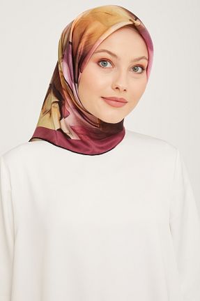 روسری زرشکی İpek Tivil Armine - کد 769637669