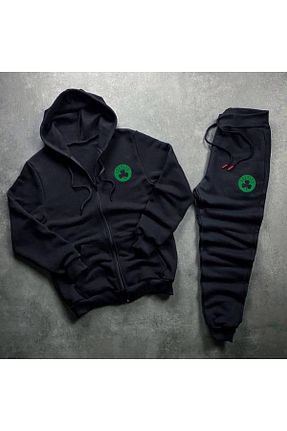 ست بالاتنه و پائین تنه سبز مردانه بافتنی VİPER - کد 769856436