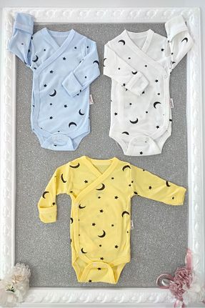 بادی و سرهمی نوزادی نباتی بچه گانه پنبه ای dubi baby - کد 768588987