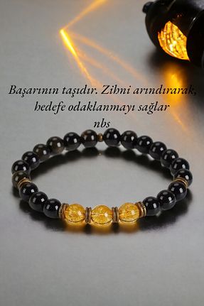 دستبند جواهر رنگی زنانه سنگ طبیعی NBS Beautiful Naturel Stones - کد 768748445