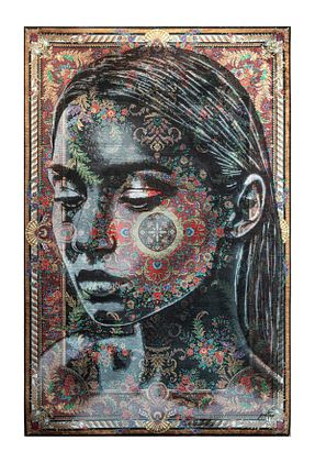 فرش رنگی قابل شستشو Rugs Modern Halı - کد 768790236