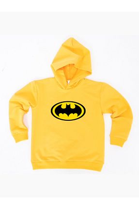 سوئیشرت زرد بچه گانه چاپی Batman - کد 769045190