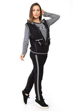 ست گرمکن سرمه ای زنانه Relaxed WND SPORT - کد 770074221