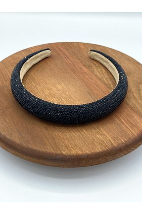 تاج مشکی زنانه سنگ کریستال VENTUS ACCESSORIES - کد 769960923