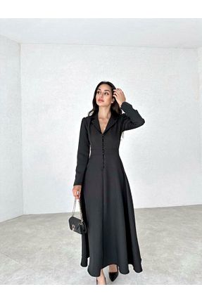 لباس مشکی زنانه بافتنی Afiş Butik - کد 769991852