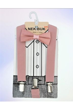 آویز شلوار صورتی بچه گانه لیکرا NEKİBUKİ - کد 641789339