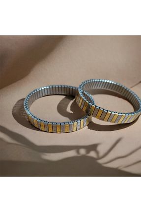 دستبند استیل (فولاد) زنانه استیل (فولاد) Mahzen - کد 770132623