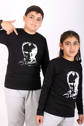 تیشرت مشکی بچه گانه رگولار Çiggo Kids - کد 762945553