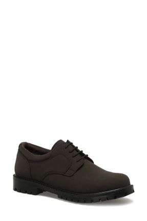 کفش کلاسیک قهوه ای مردانه پاشنه کوتاه ( 4 - 1 cm ) پاشنه ساده کد 770687107