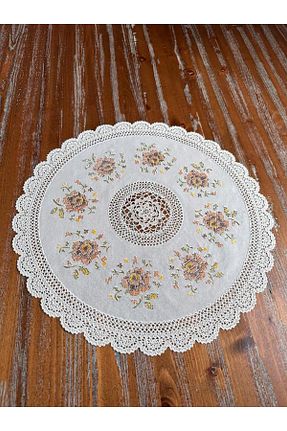 رومیزی سفید پلی استر LİMAY - کد 380568084